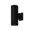 Lampada Da Parete Moderna Da Esterno Metallo Nero Luce2E27 60W Ip54