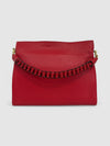 DOPPIASE Borsa Treccia Grande in vera pelle Dollaro Made in Italy 30x25x13cm