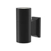 Lampada Da Parete Moderna Da Esterno Alluminio Nero 1 Luce Gu10 50W Ip54