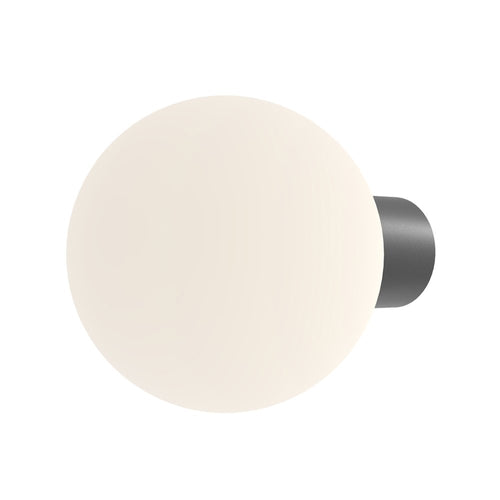 Lampada Da Parete Moderna Per Esterno Alluminio Nero 1 Luce E27 60W Ip54 A++