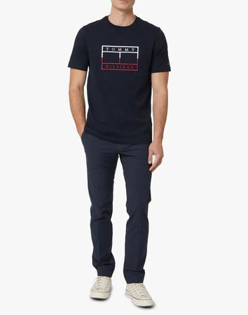 Tommy Hilfiger PANTALONE DENTON PRINCE OF WALES da uomo