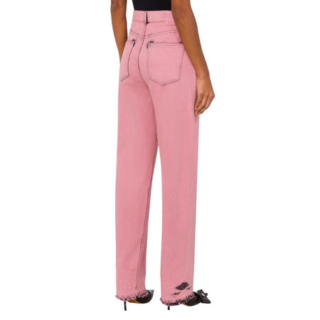 MOSCHINO JEANS pantaloni donna moschino jeans - pantalone - rosa da donna