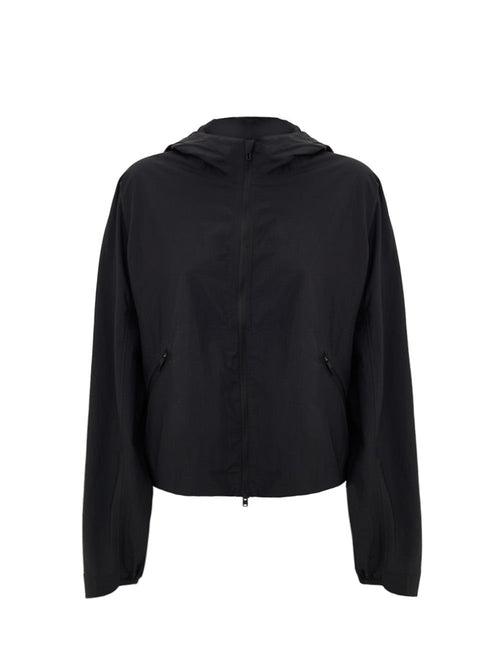 Y-3 Giubbino Leggero Tecnico in Nero da donna