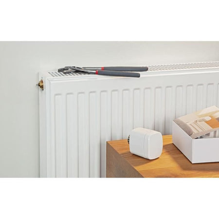 Valvola del radiatore intelligente Eve Thermo - Tecnologia di Apple HomeKit e programmi autonomi a filo Bluetooth