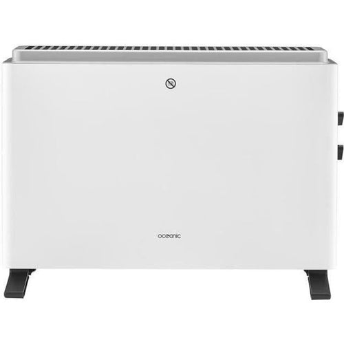 Termoconvettore elettrico 2000W OCEANIC - 3 potenze - Mobile - Bianco