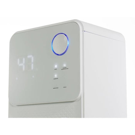 OCEANIC Deumidificatore elettrico aria - Aspirazione 12 litri / giorno - Asciugatura biancheria - Drenaggio continuo - Display LED