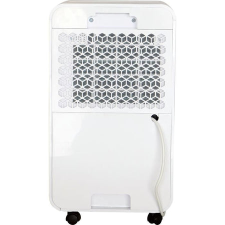 OCEANIC Deumidificatore elettrico aria - Aspirazione 12 litri / giorno - Asciugatura biancheria - Drenaggio continuo - Display LED