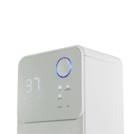 OCEANIC Deumidificatore elettrico aria - Aspirazione 12 litri / giorno - Asciugatura biancheria - Drenaggio continuo - Display LED