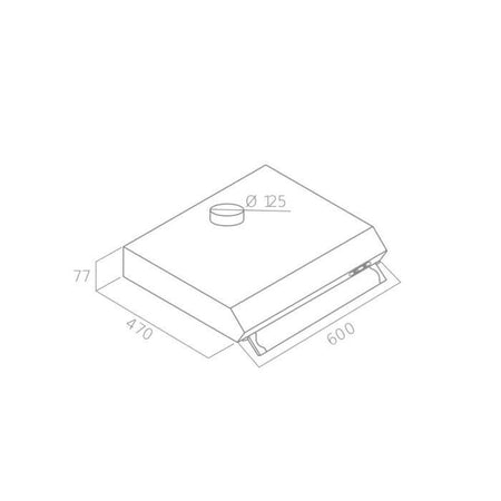 Cappa cappa OCEANIC OCEAHT205W - 60 cm