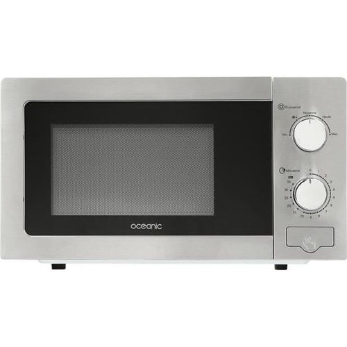 OCEANIC Micro onde MO20S argento - 20L - 700 W - Libera installazione