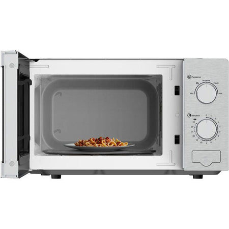 OCEANIC Micro onde MO20S argento - 20L - 700 W - Libera installazione