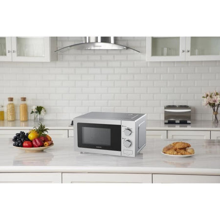 OCEANIC Micro onde MO20S argento - 20L - 700 W - Libera installazione