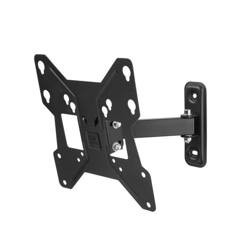 ONE FOR ALL WM2241 - Supporto da parete inclinabile e ruotabile (90 ) per TV da 13 a 40 (da 33 a 102 cm) - Nero