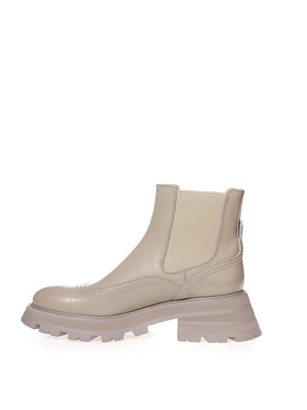 Alexander McQueen Stivaletti Chelsea da donna