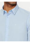 calvin klein CAMICIA POPLIN STRETCH SLIM SHIRT da uomo