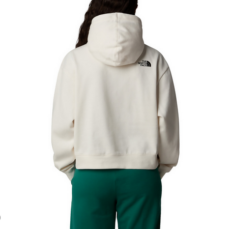 Felpa the north Face per donna con cappuccio, vestibilità slim, in puro cotone, logo frontale e retro