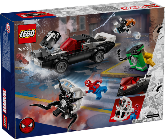 LEGO SUPER HEROES SPIDER-MAN CONTRO MUSCLE CAR DI VENOM 76309