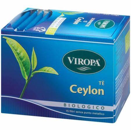 Tè Ceylon bio 15 bustine di tè - Viropa