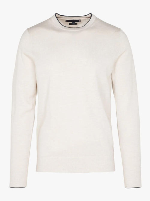 Tommy Hilfiger MAGLIONE FINE GAUGE MERINO TIPPED da uomo
