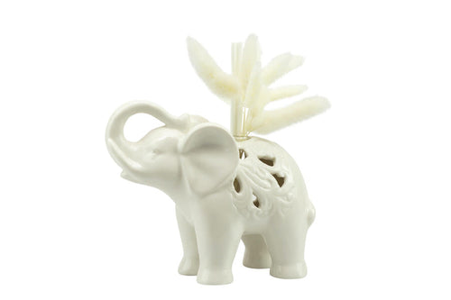 Matrimonio Harmony Profumatore elefante grande traforato PRMT24120PB  Porcellana