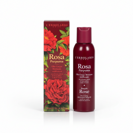 Rosa Purpurea Olio Corpo Multiuso Setificante