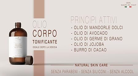Olio Corpo Nutriente Cioccolato - 200 ml