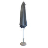MARITUS - ombrellone da giardino tondo 3 palo centrale Grigio
