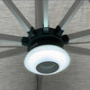 VOLTA - modulo led e cassa bluetooth per ombrellone VOLTA Taupe