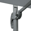 MERIDIES - ombrellone decentrato 3x3 Grigio chiaro