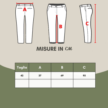 Lardini Pantalone stile Cavallerizza da donna