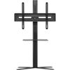 ONE FOR ALL - Porta TV 32-70 con ripiano Gamma Solid - Inclinazione 15 e Girevole 90 - Compatibile per schermi 32-70''/81-178 cm