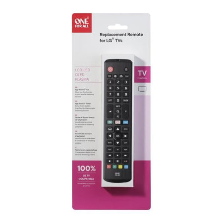 ONE FOR ALL URC4911 - Telecomando sostitutivo per TV LG