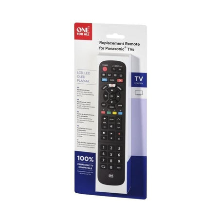 ONE FOR ALL URC4914 - Telecomando sostitutivo per TV Panasonic