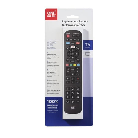 ONE FOR ALL URC4914 - Telecomando sostitutivo per TV Panasonic