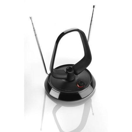 Antenna amplificata per interni - ONE FOR ALL - Con portata di ricezione di 15 km - Ottima ricezione DTT - Filtro 3G/4G/5G/LTE