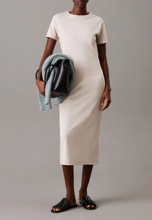 calvin klein Abito LIQUID TOUCH T-SHIRT DRESS da donna