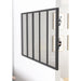 OPTIMUM Terminale per tetto in vetro nero - 108 cm