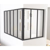 Montante angolare - OPTIMUM - H50 X L30 cm - Nero