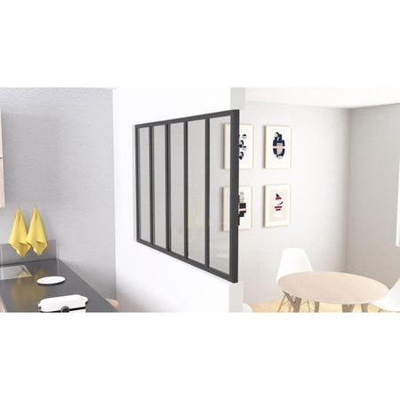 Palo di terminazione - OPTIMUM - H50 X 31 cm - Nero