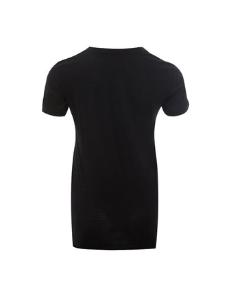 Dolce & Gabbana T-shirt in Lana nera da donna