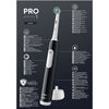 Spazzolino elettrico - ORAL-B - Pro 1 - Nero - Sensore di pressione a 360 - Durata della batteria di 7 giorni