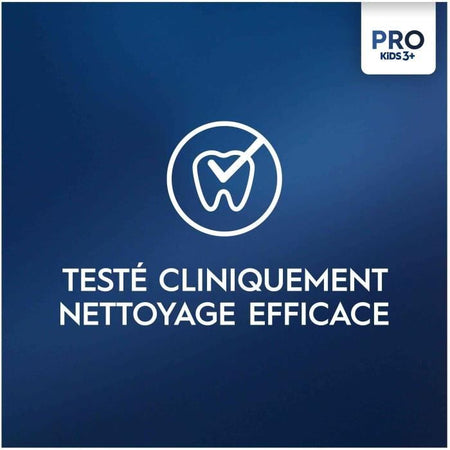 Spazzolino elettrico - ORAL-B - Kids 1 manico Frozen - 1 testina - 1 custodia da viaggio - 3 anni e oltre