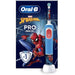 Spazzolino elettrico per bambini Oral-B Pro, 1 manico Marvel Spider-Man, 1 testina, dai 3 anni in su