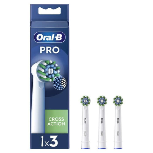 Testine per spazzolino Oral-B Pro Cross Action, confezione da 3 unità