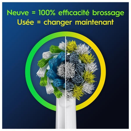 Testine per spazzolino Oral-B Pro Cross Action, confezione da 3 unità