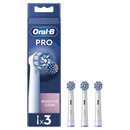 Testine per spazzolino Oral-B Pro Sensitive Clean, confezione da 3 unità