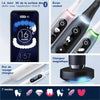Oral -B IO 9 - Brama Black Electric Denti - Bluetooth Connected, 1 Brush, 1 Caricatore di viaggio, 1 busta magnetica