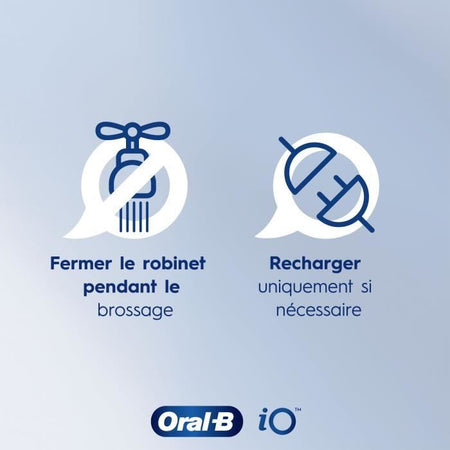 Oral -B IO 9 - Brama Black Electric Denti - Bluetooth Connected, 1 Brush, 1 Caricatore di viaggio, 1 busta magnetica