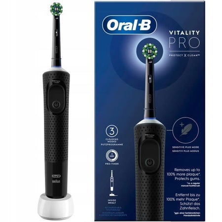 Spazzolino elettrico Oral-B Vitality Pro nero, 1 testina