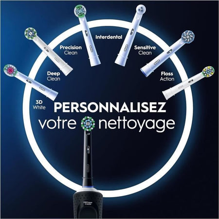Spazzolino elettrico Oral-B Vitality Pro nero, 1 testina
